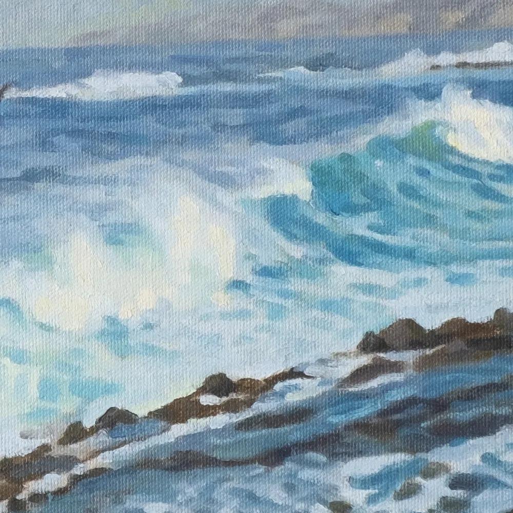 En Plein Air Paisaje marino, 