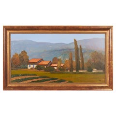 Quadro di Brian Blood "Fattoria di campagna in Provenza