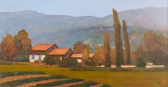 Brian Blood 'Country Farmhouse Provence' painting