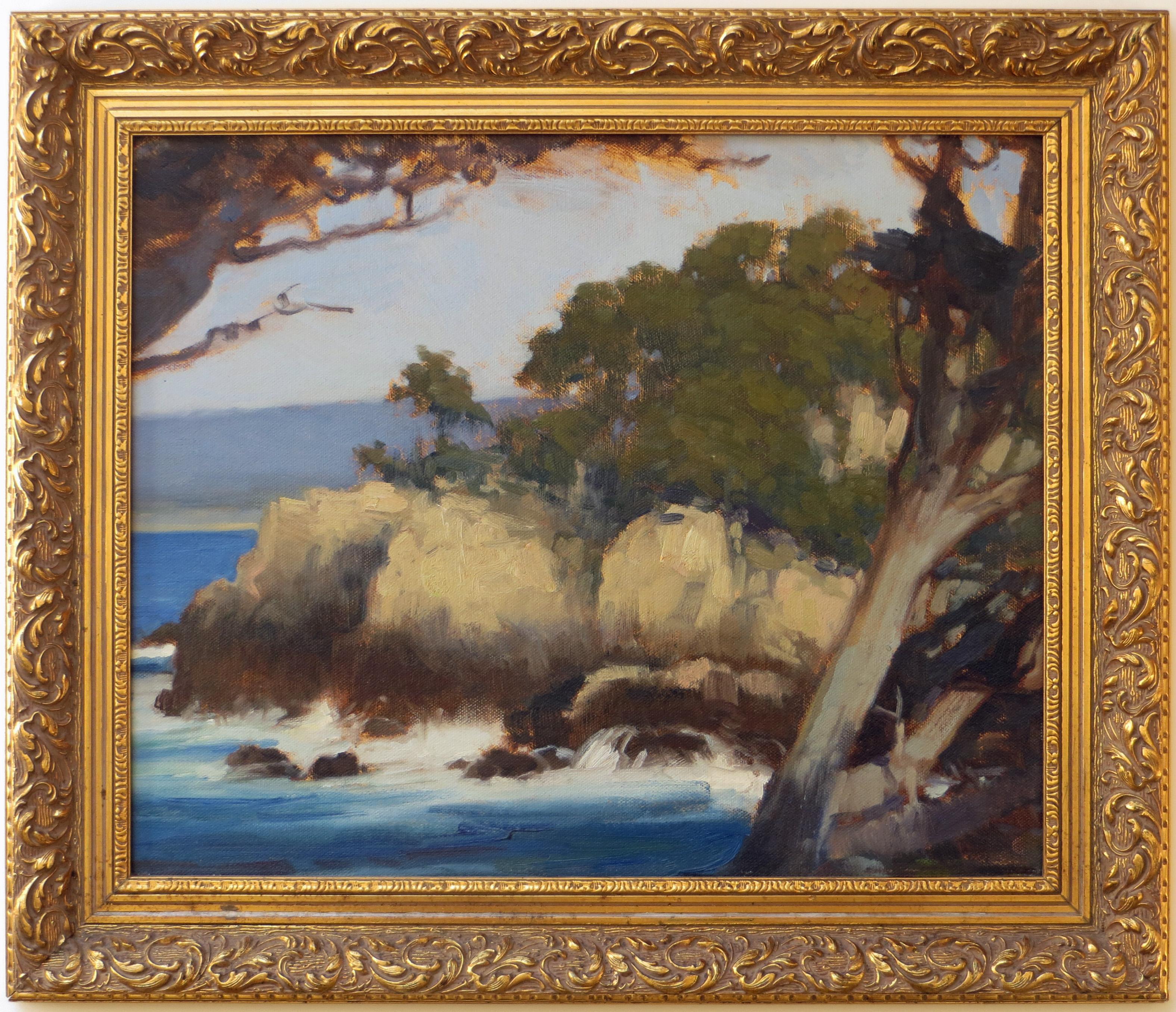 Point Lobos - Painting by Brian Blood
