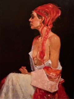 "Ayla", Pittura a olio