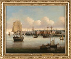 Retro "Boston Harbor"