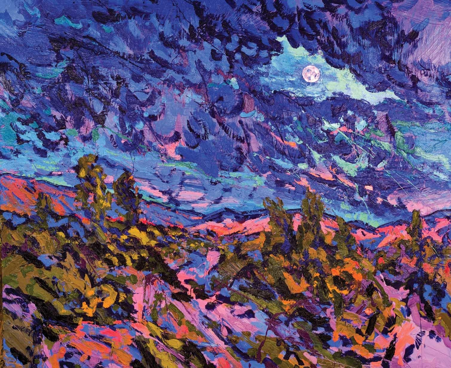 Landscape Painting Brian Cote - Éclairer