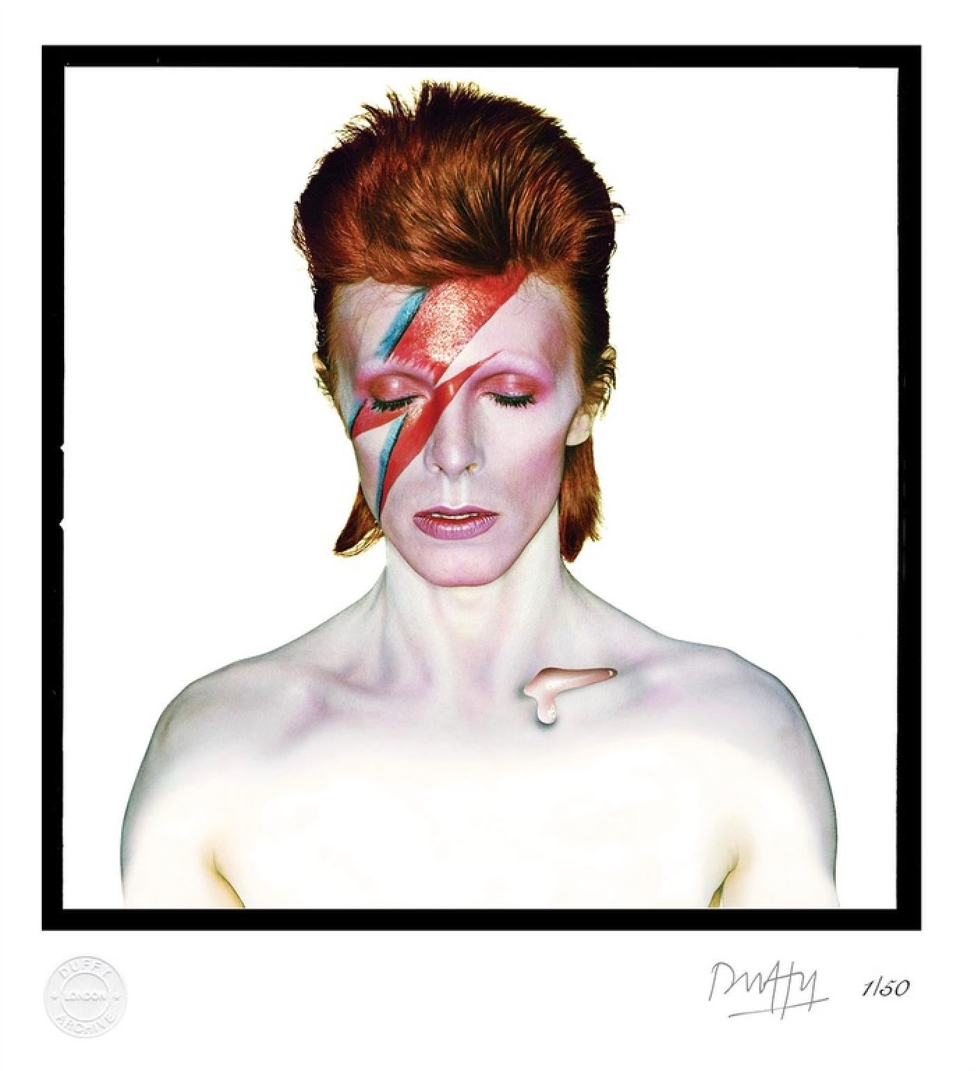 Brian Duffy Color Photograph - David Bowie Aladdin Sane Duffy New Release Ghost Signature Edition Oversize 