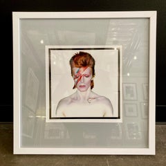 David Bowie Aladdin Sane by Brian Duffy framed