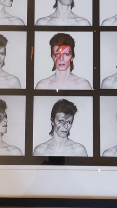 David Bowie, "Aladdin Sane Contact Sheet, 1973". Duffy Archive.