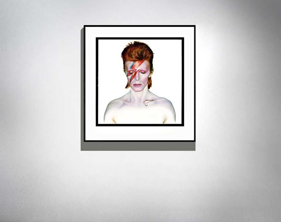 David Bowie en tant qu'Aladin Sane, 1973 - Brian Duffy (Photographie de portrait) en vente 1