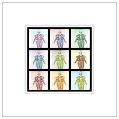 David Bowie - Scary Monsters Remastered Color Contact Sheet by Duffy