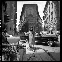 Fashion for ‘Vogue’, Florence, 1964 - Brian Duffy (Black and White Photography)