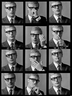 Retro Michael Caine 1964 Contact Sheet