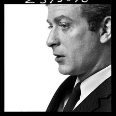 Vintage MICHAEL CAINE PORTRAIT 1964 - signed 