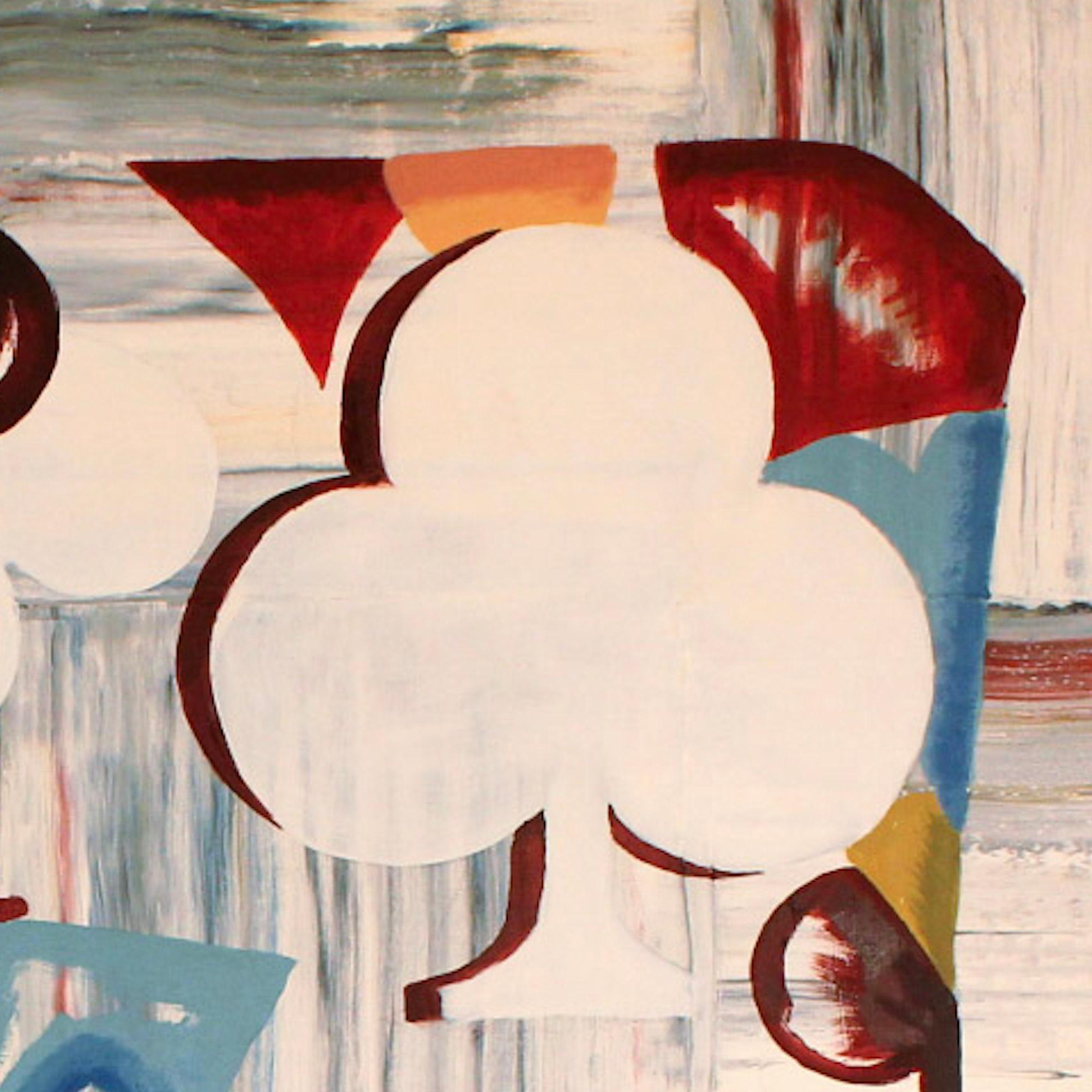 Dutch Motor Series: Summer - Beige Abstract Painting by Brian Fekete