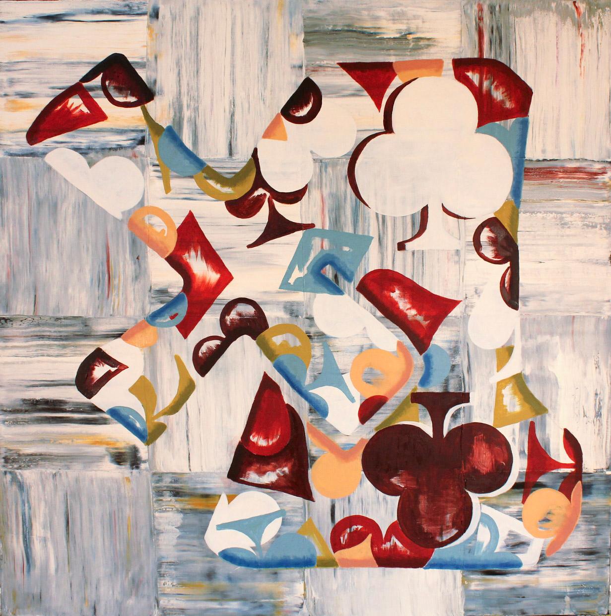 Brian Fekete Abstract Painting - Dutch Motor Series: Summer