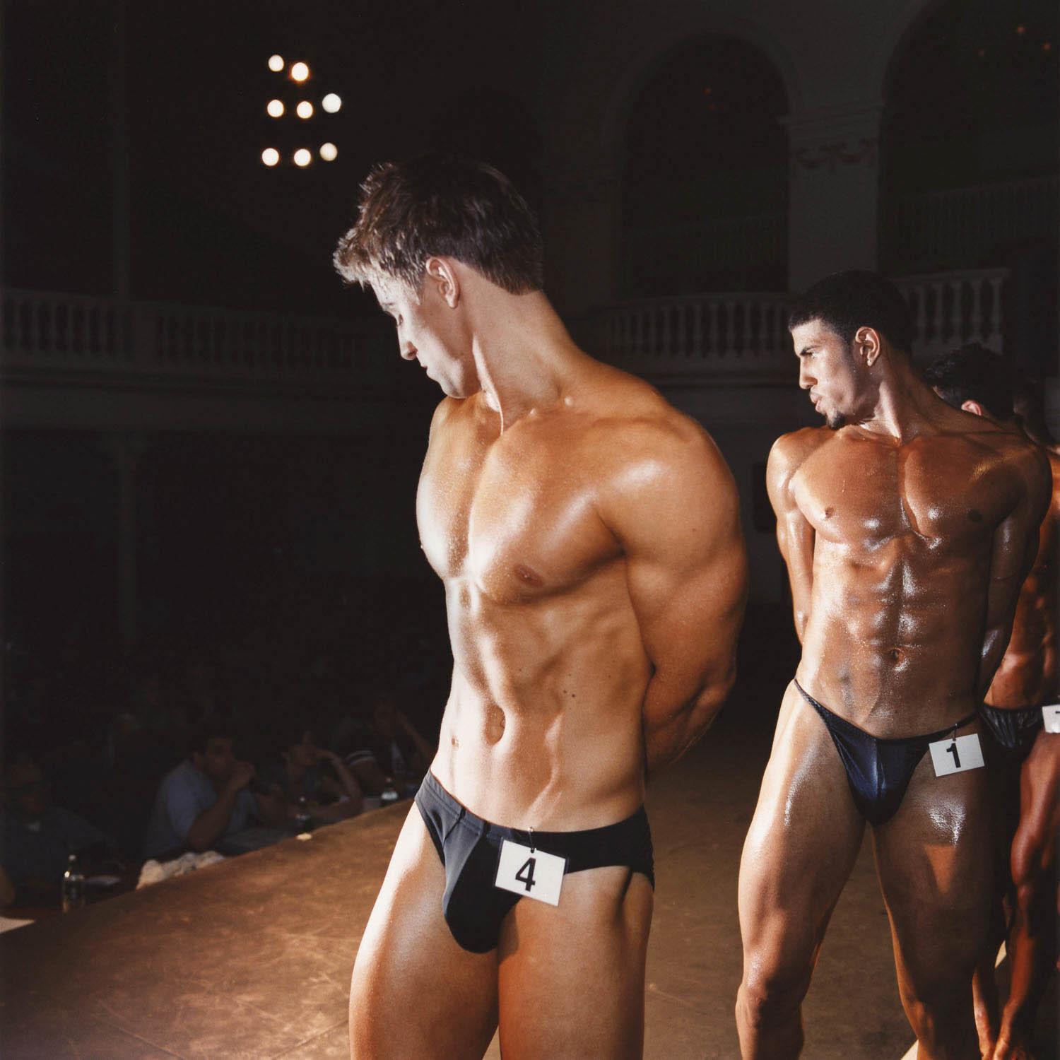 Brian Finke Color Photograph - Untitled (Bodybuilding no. 104)