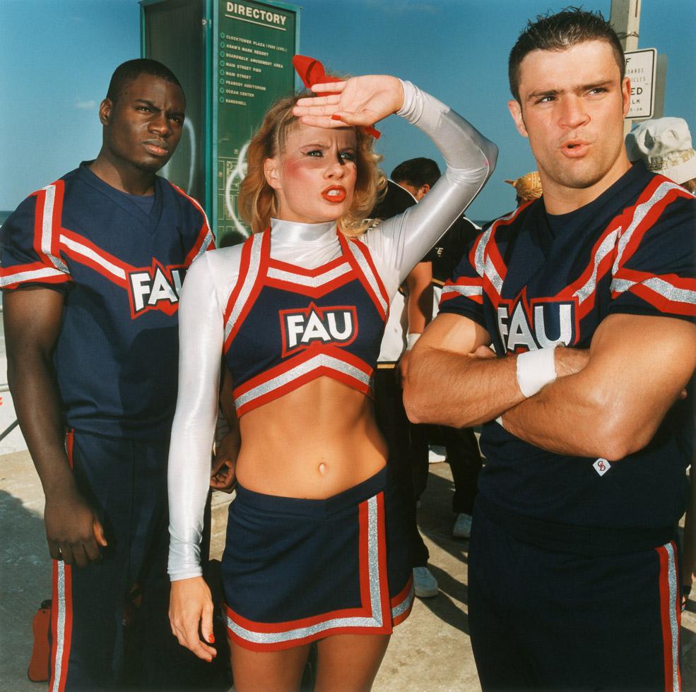 Brian Finke Color Photograph - Untitled (Cheerleading #81)