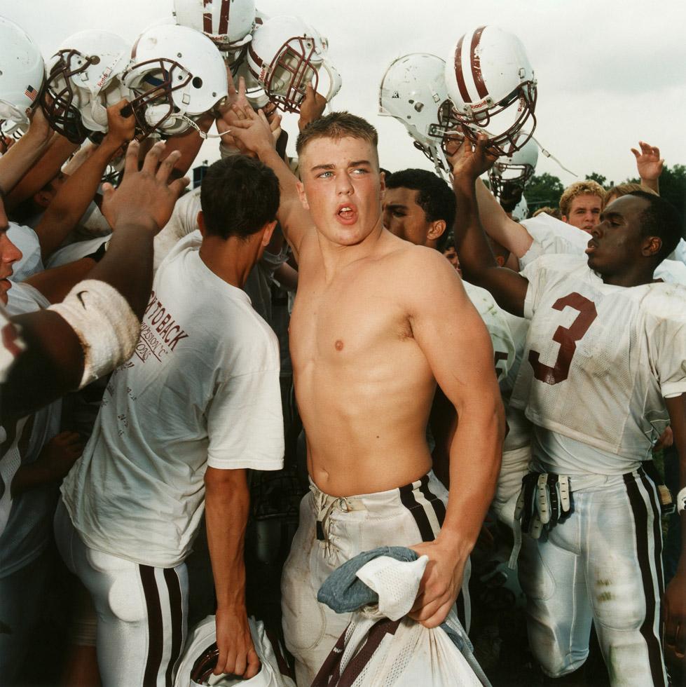 Brian Finke Portrait Photograph - Untitled (Football #16)