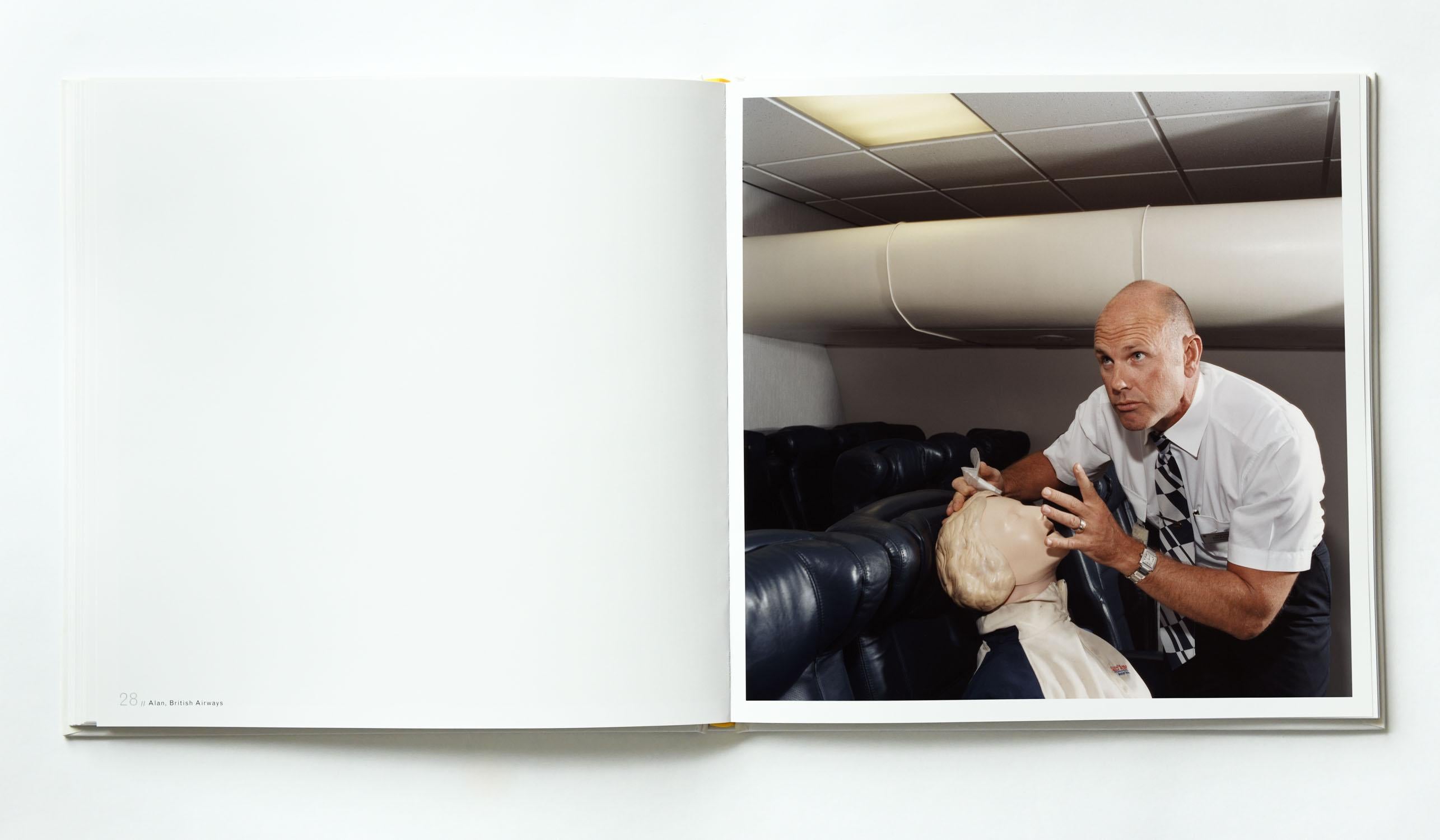 Flight Attendants, monograph - Contemporary Photograph by Brian Finke
