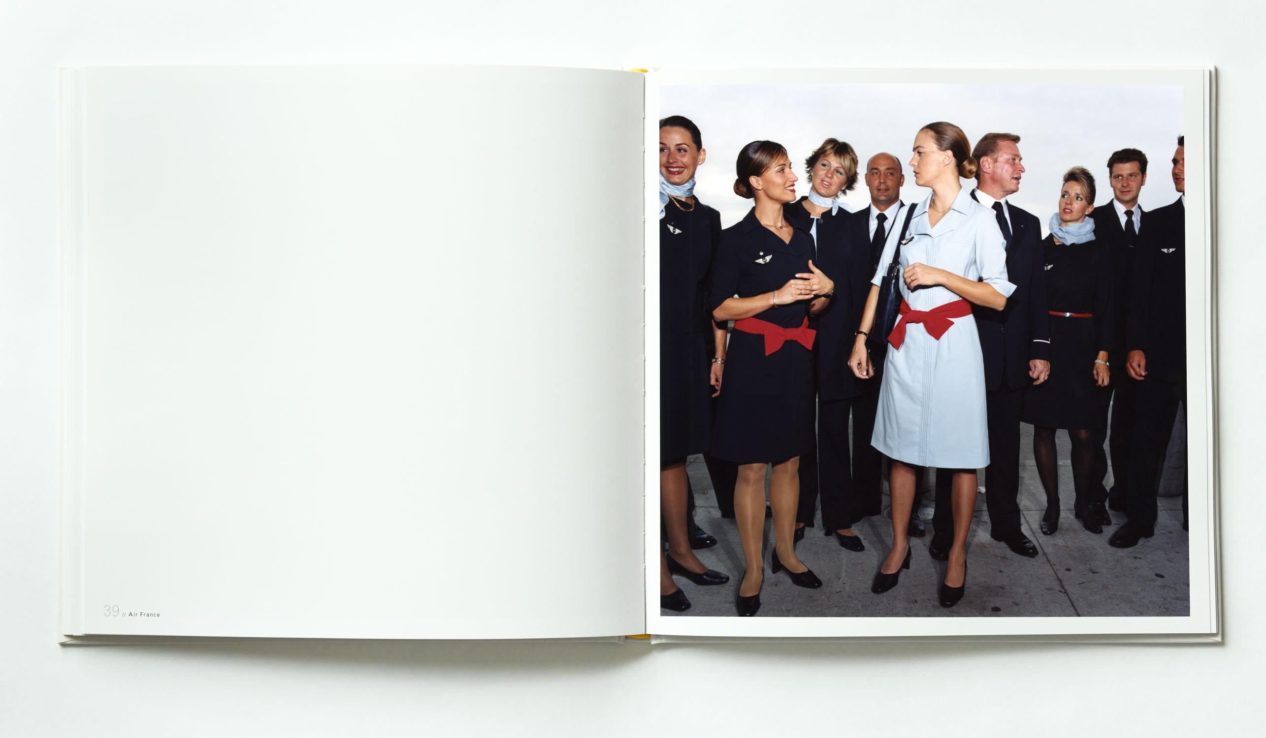 Flight Attendants
powerHouse Books, 2008
112 pages, 10.25 x 10.25 in
51 color photographs
Signed, $125

Flying the friendly skies, Brian Finke began photographing flight attendants as he crisscrossed the country on Delta, JetBlue, Hawaiian, Hooters