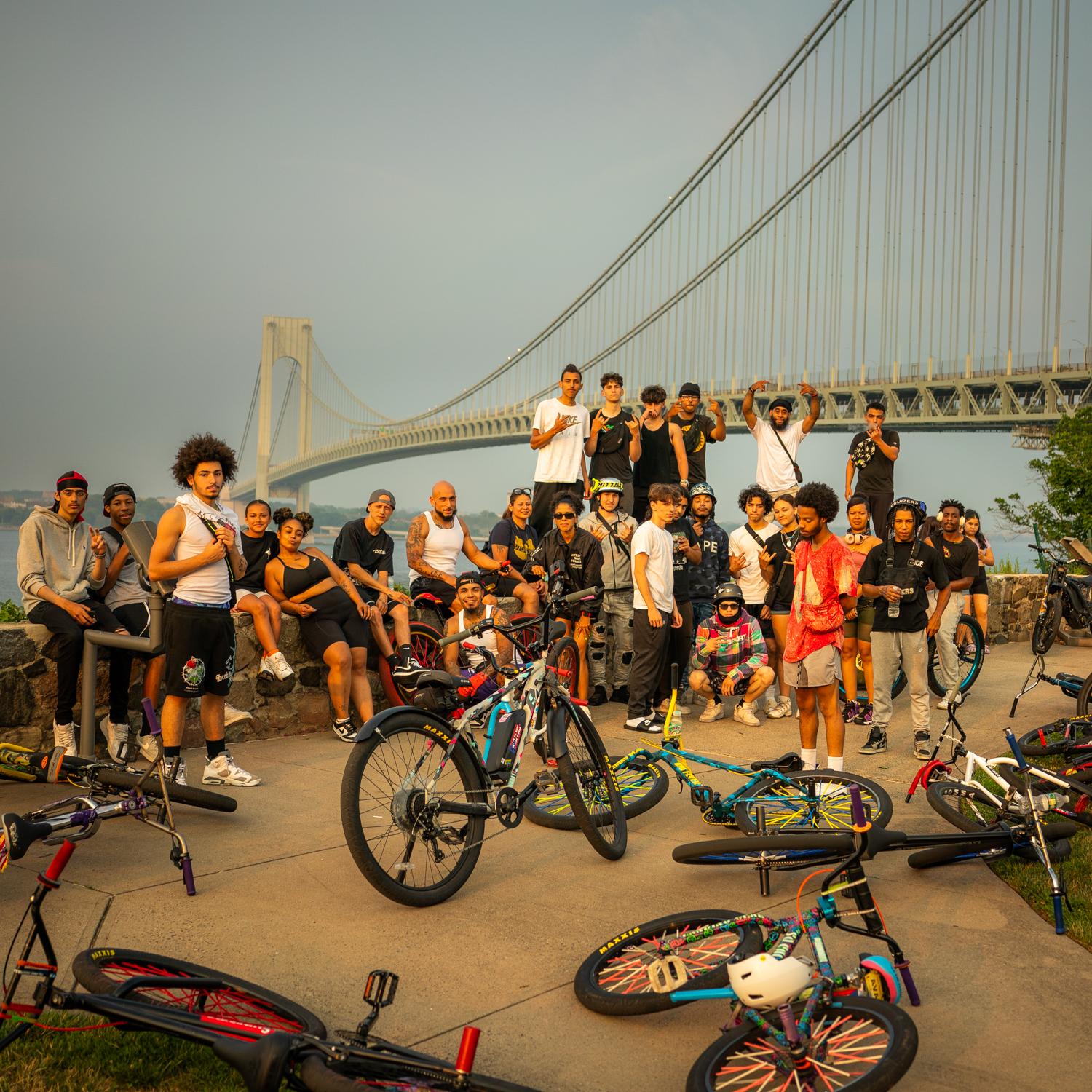 Brian Finke Landscape Photograph - Untitled (Bike Life)