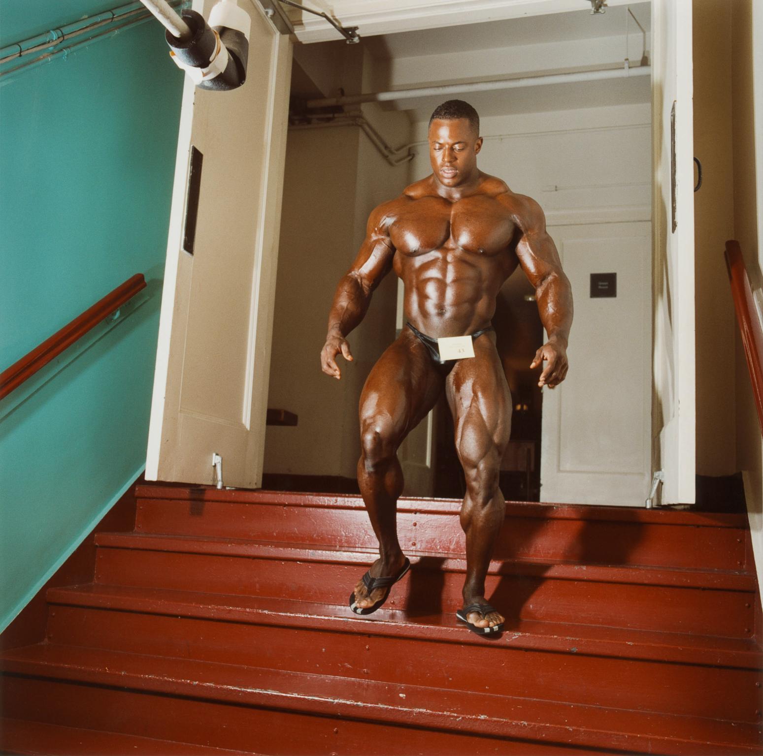 Brian Finke Color Photograph - Untitled (Bodybuilding no. 16)