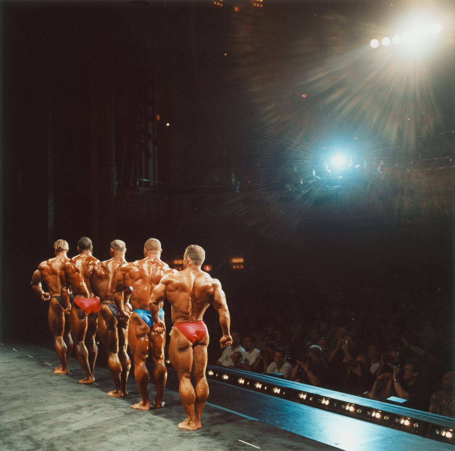 Brian Finke Color Photograph - Untitled (Bodybuilding no. 18)