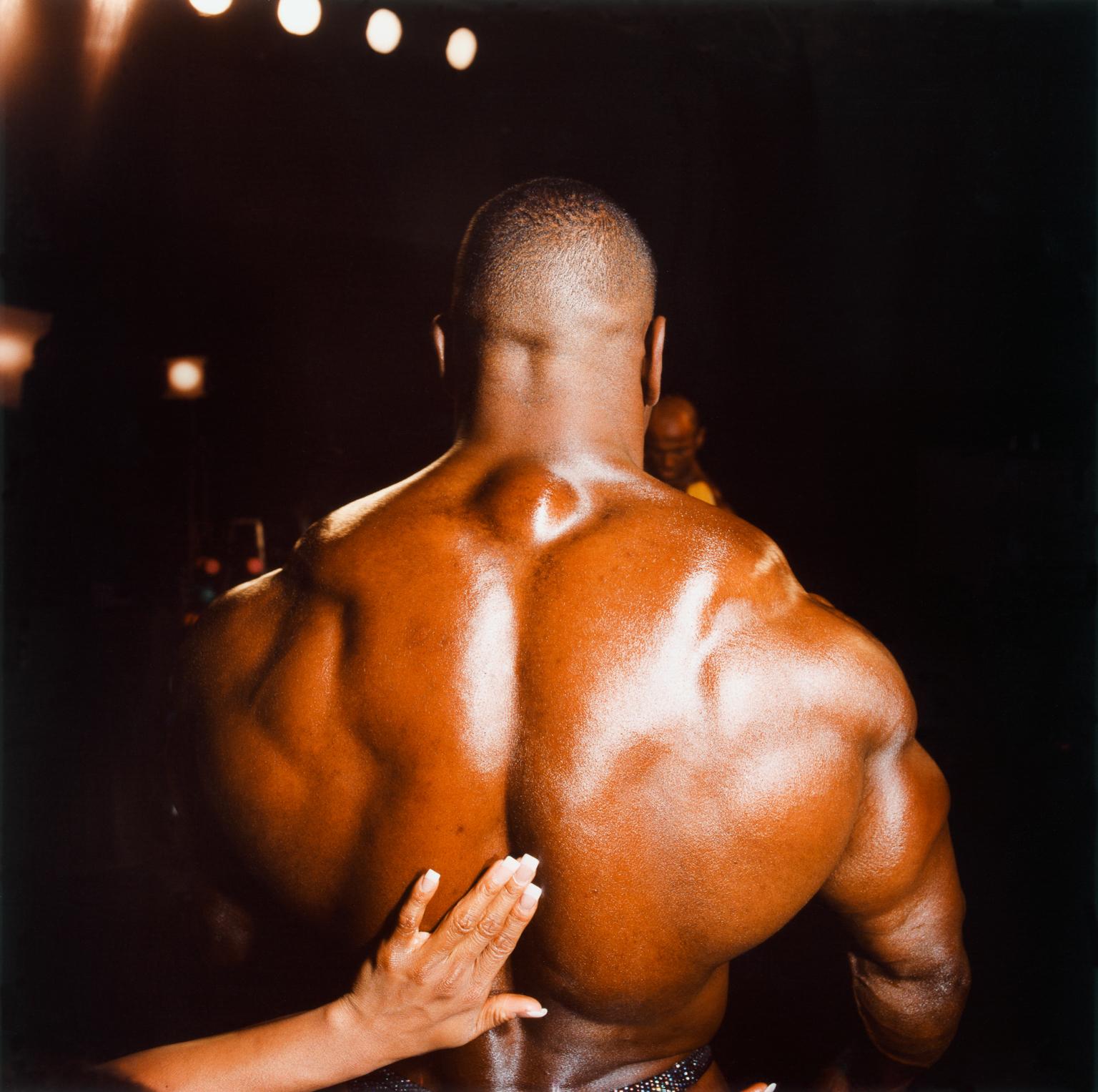 Brian Finke Color Photograph - Untitled (Bodybuilding no. 6)