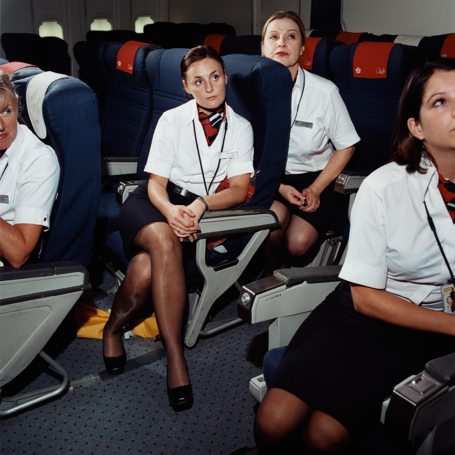 Brian Finke Figurative Photograph - Untitled (British Airways)