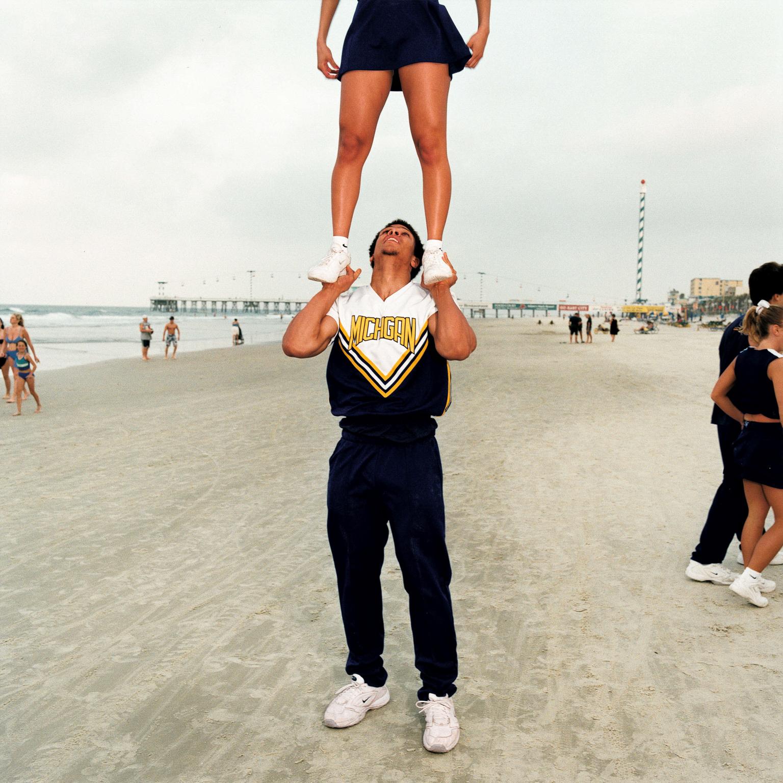 Brian Finke Figurative Photograph - Untitled (Cheerleading no. 53)