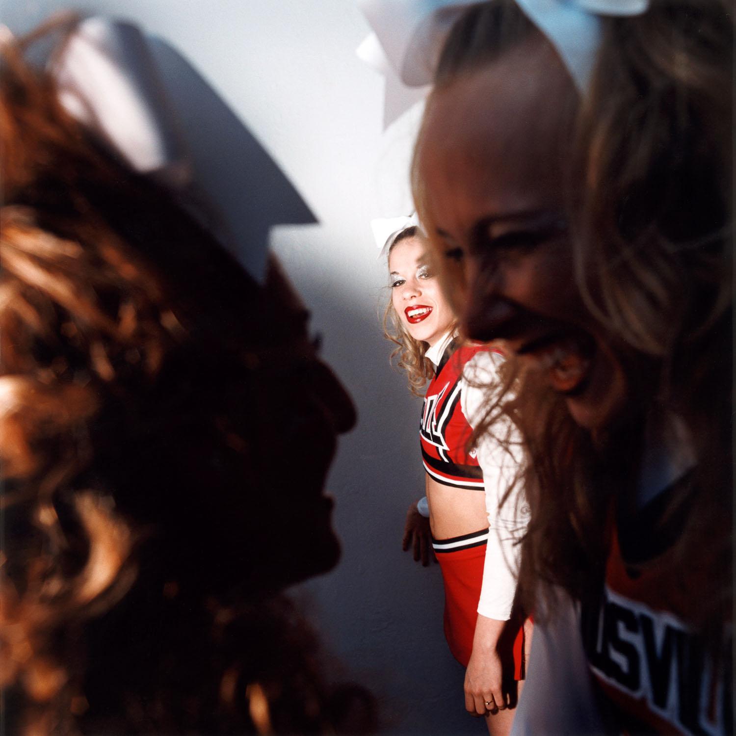Brian Finke Color Photograph - Untitled (Cheerleading no. 85), 2001