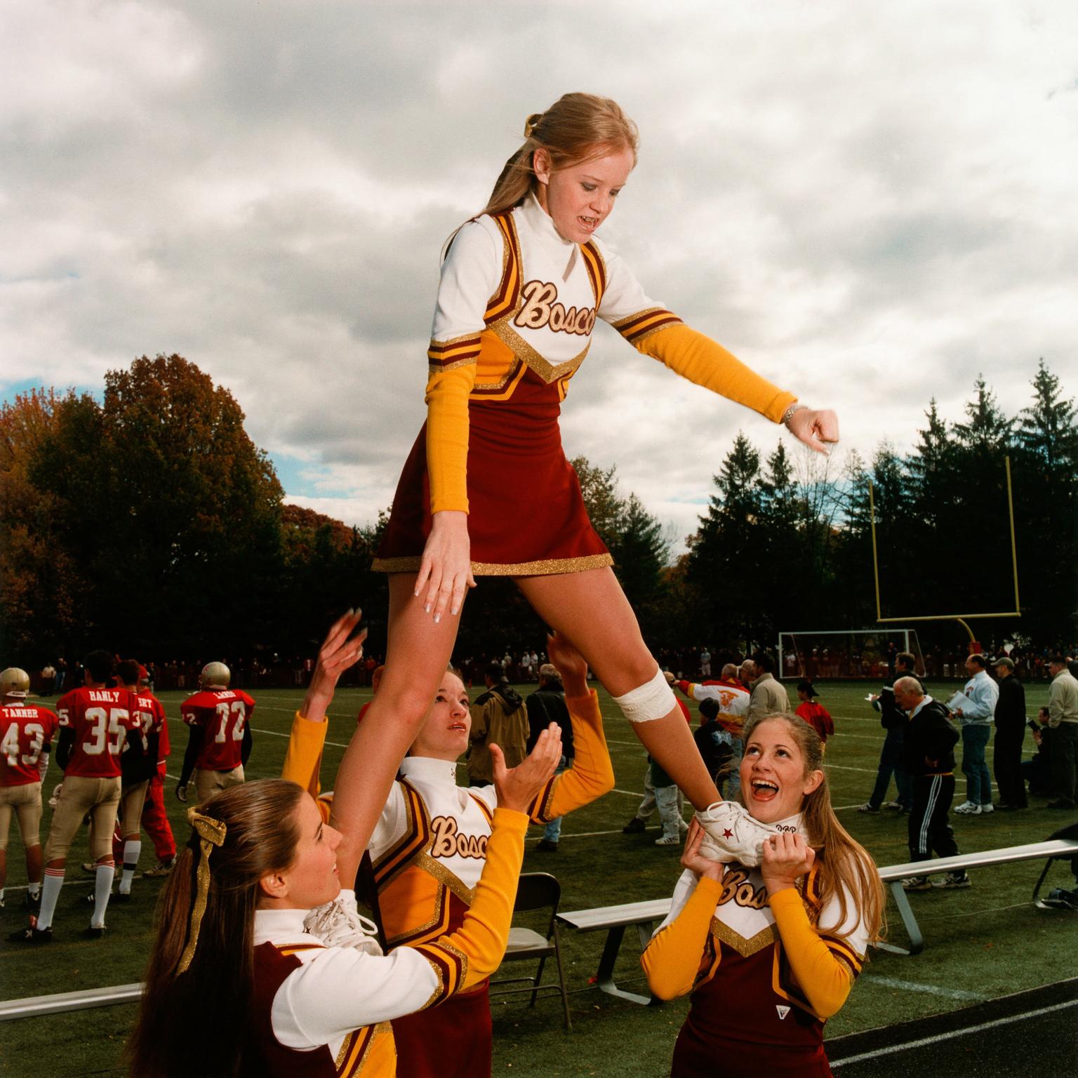 Brian Finke Color Photograph - Untitled (Cheerleading no. 89)