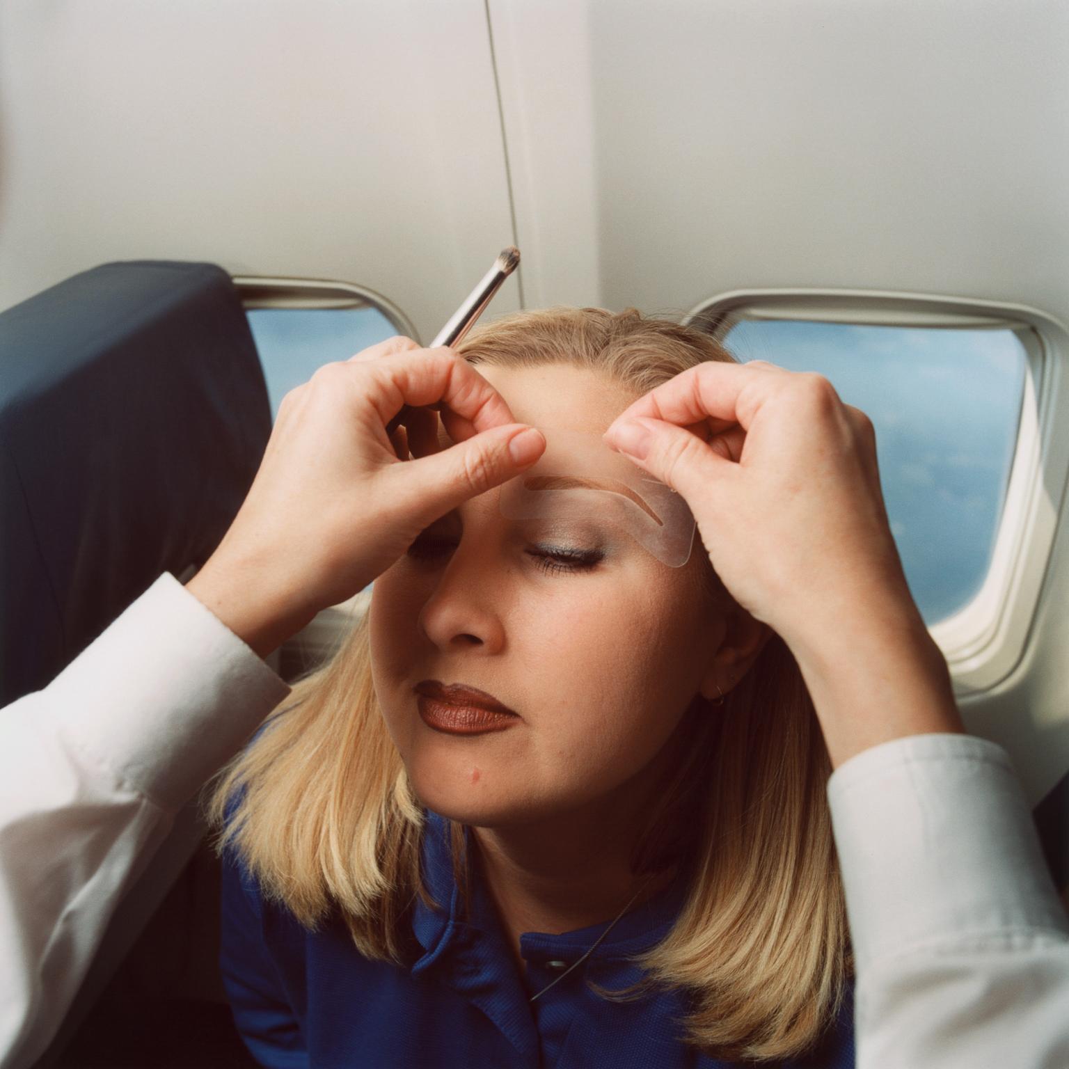 Brian Finke Figurative Photograph - Untitled (Christy, Southwest Airlines)