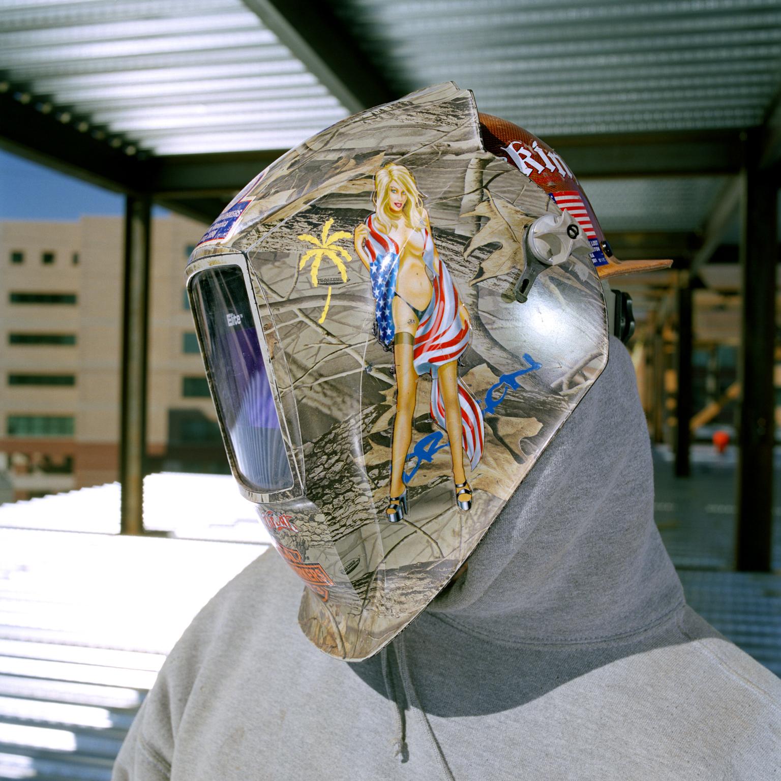 Brian Finke Figurative Photograph - Untitled (Construction)