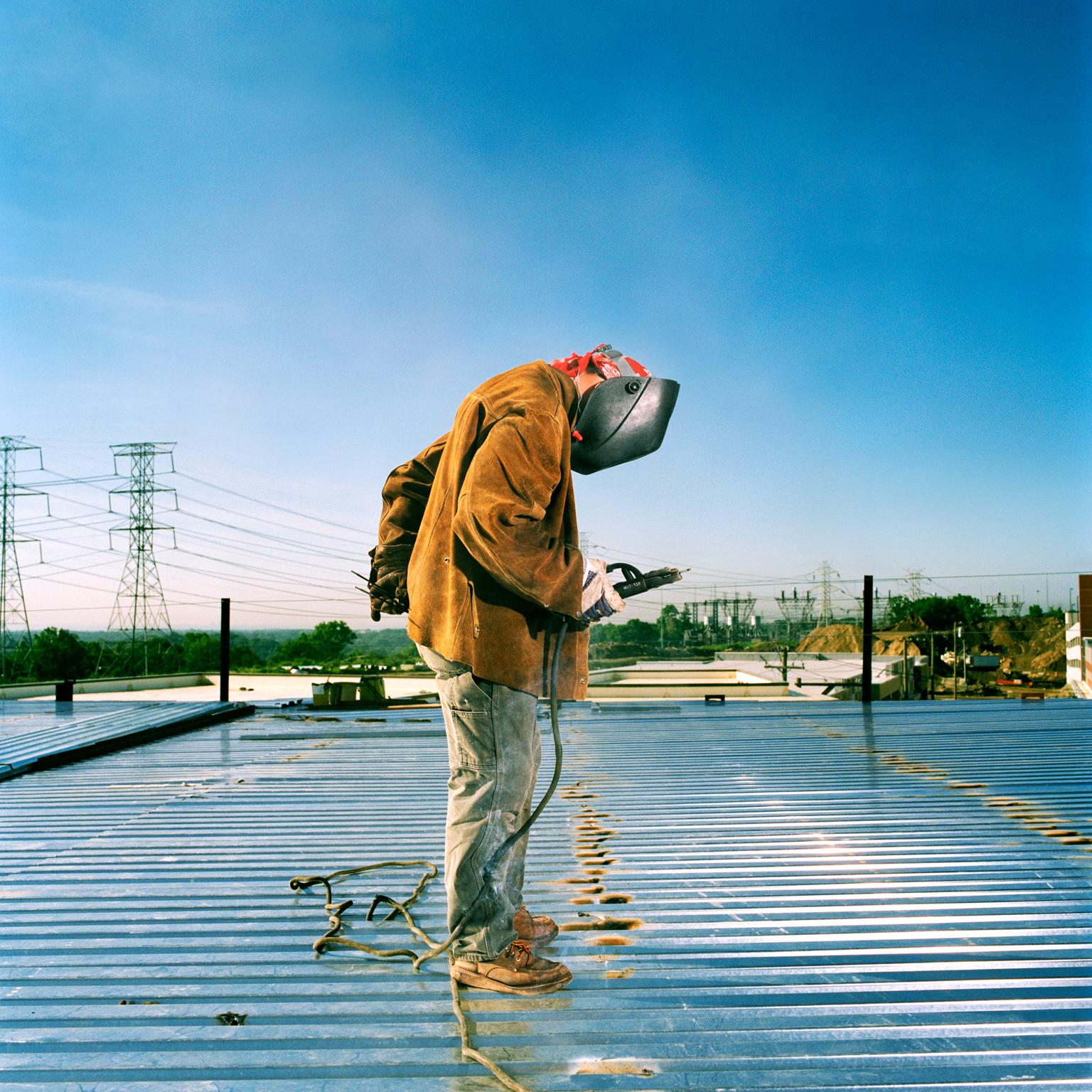 Brian Finke Figurative Photograph - Untitled (Construction no. 41)