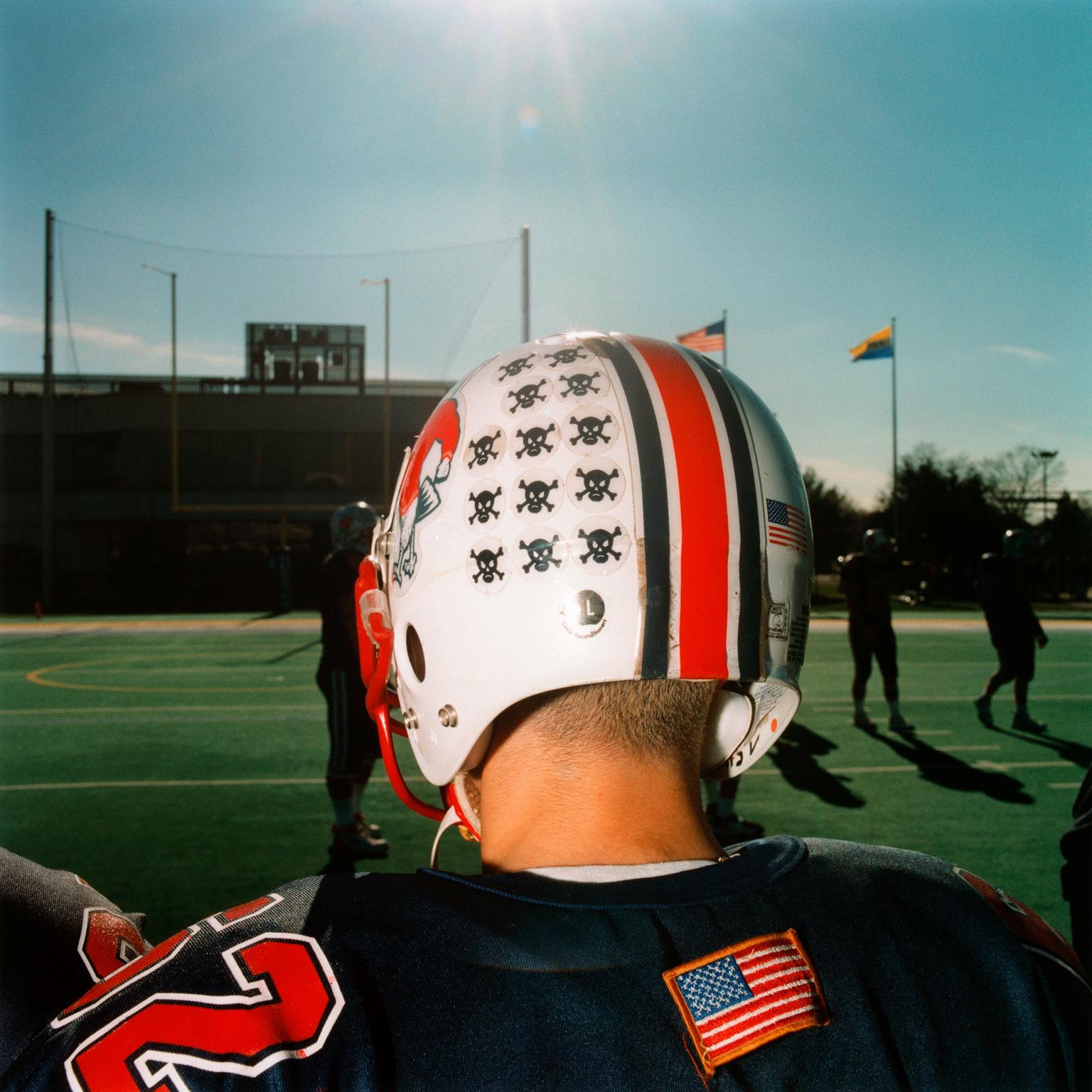 Brian Finke Color Photograph - Untitled (Football no. 78)
