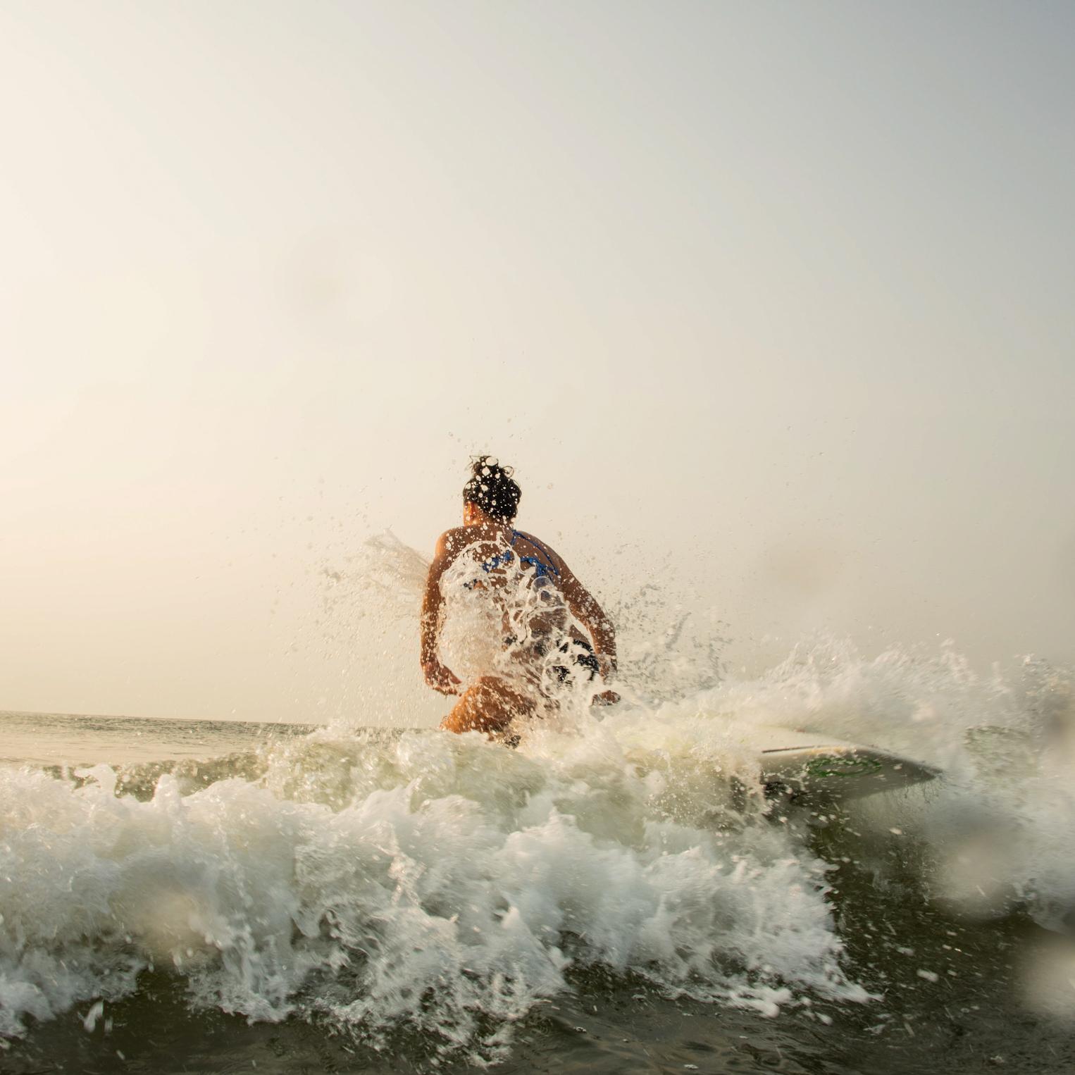 Brian Finke Figurative Photograph - Untitled (Lifeguards no. 17), photograph