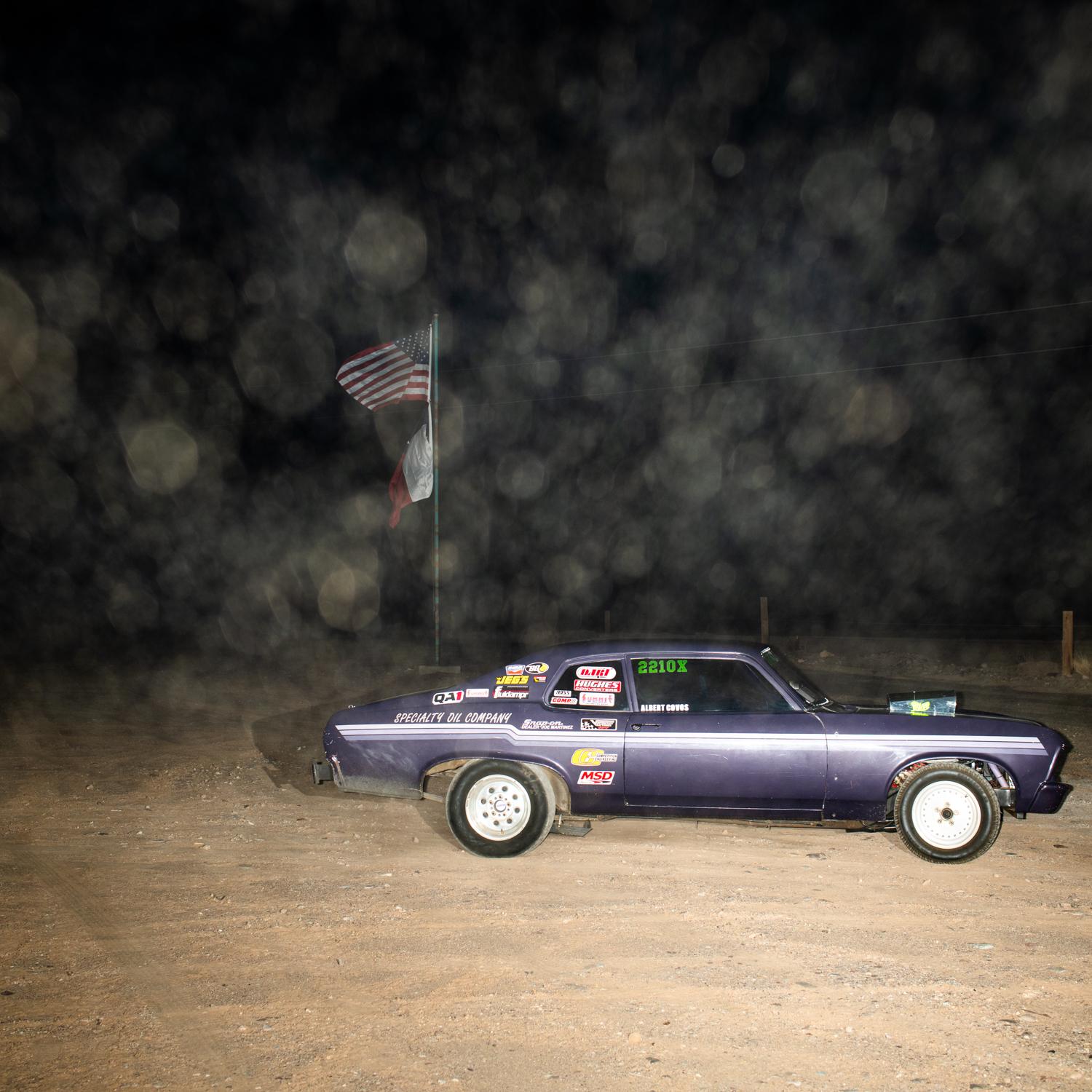 Brian Finke Landscape Photograph - Untitled (Presidio Drag Racing) 
