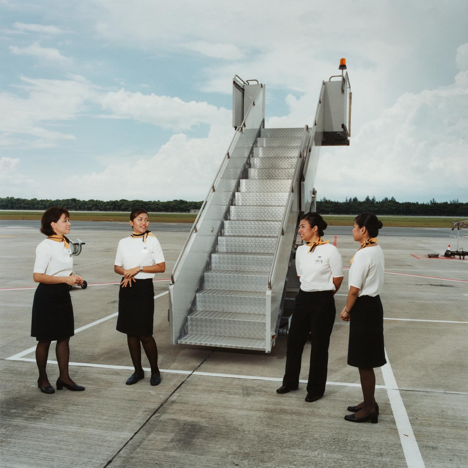 Brian Finke Color Photograph - Untitled (Tiger Airways)