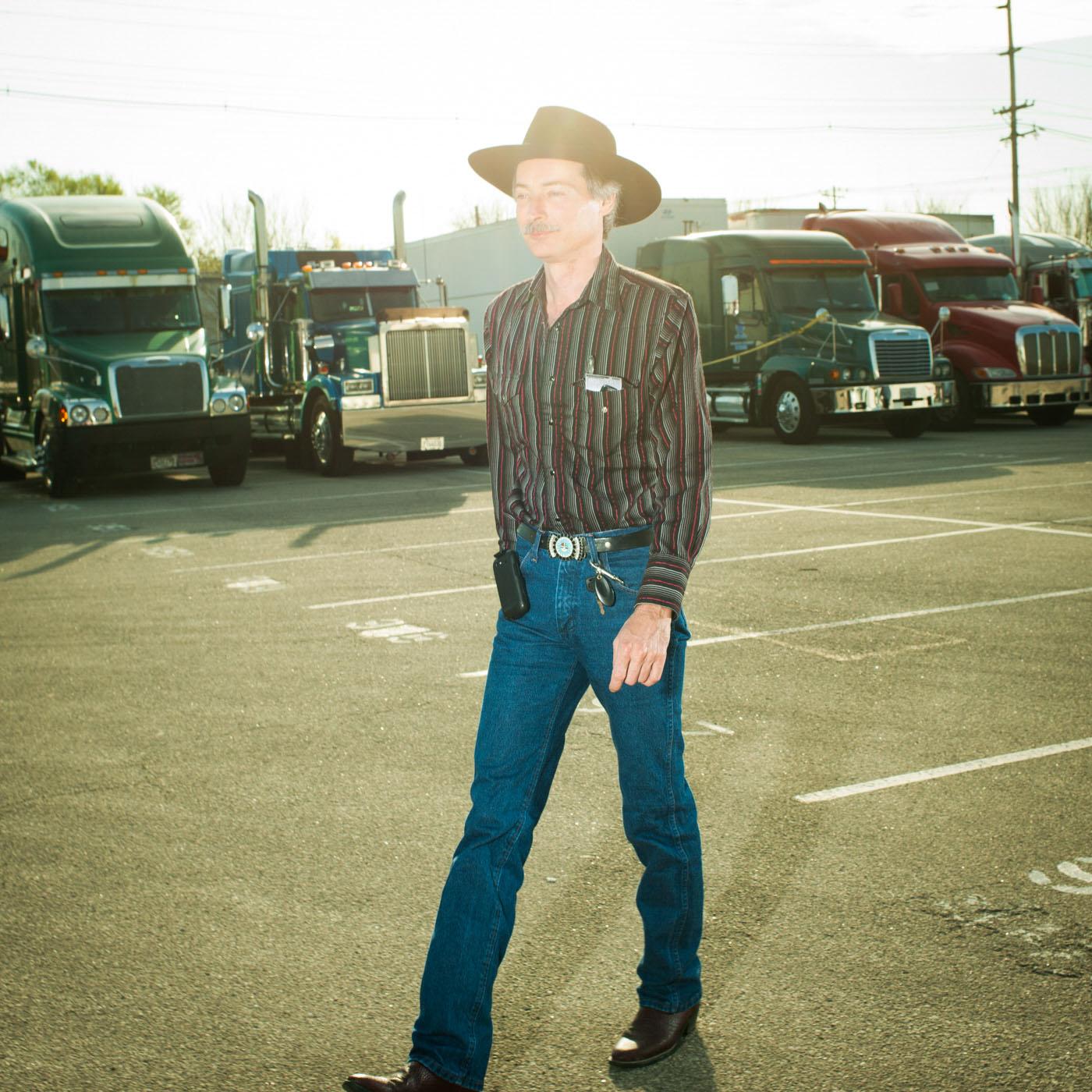 Brian Finke Color Photograph - Untitled (Truckers no. 15), photograph