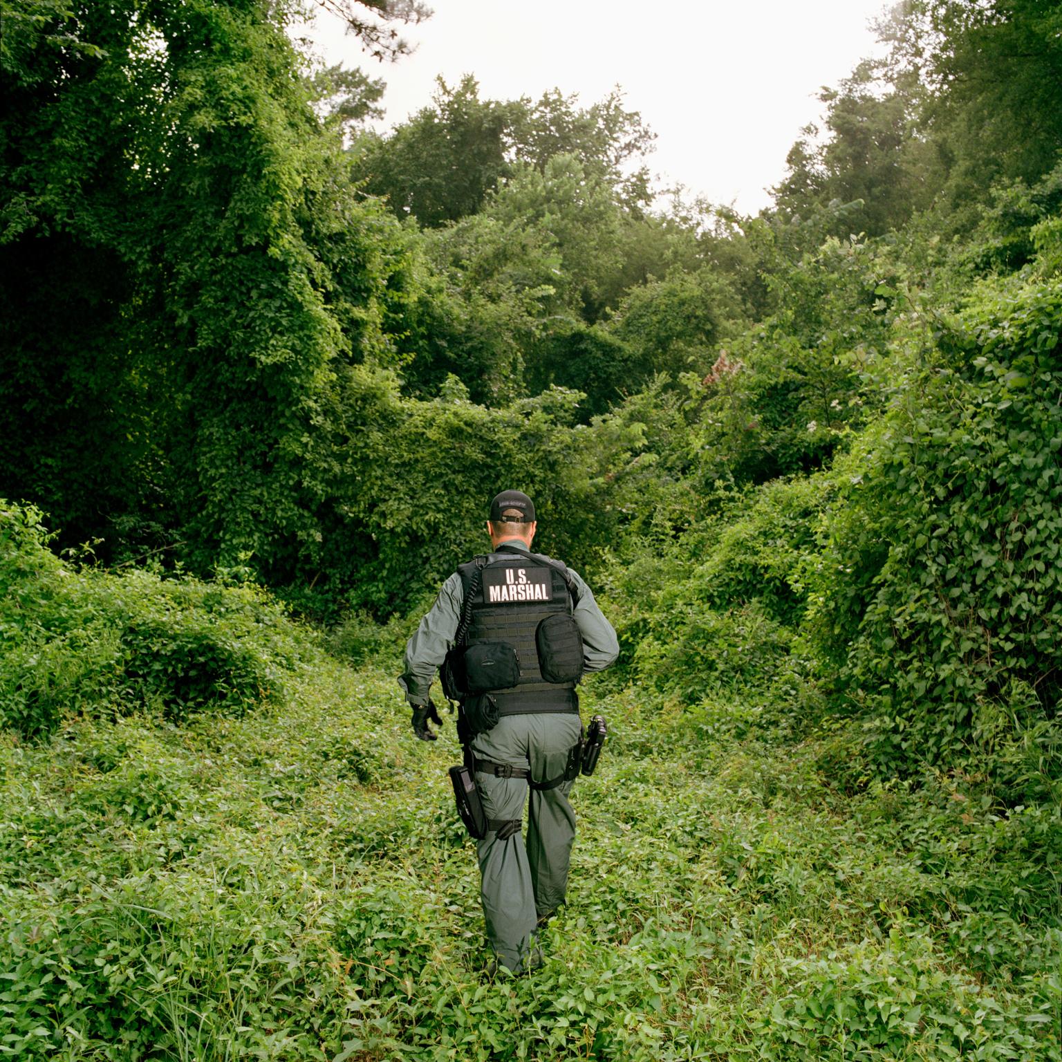 Brian Finke Color Photograph - Untitled (U.S. Marshals, Houston no. 10)