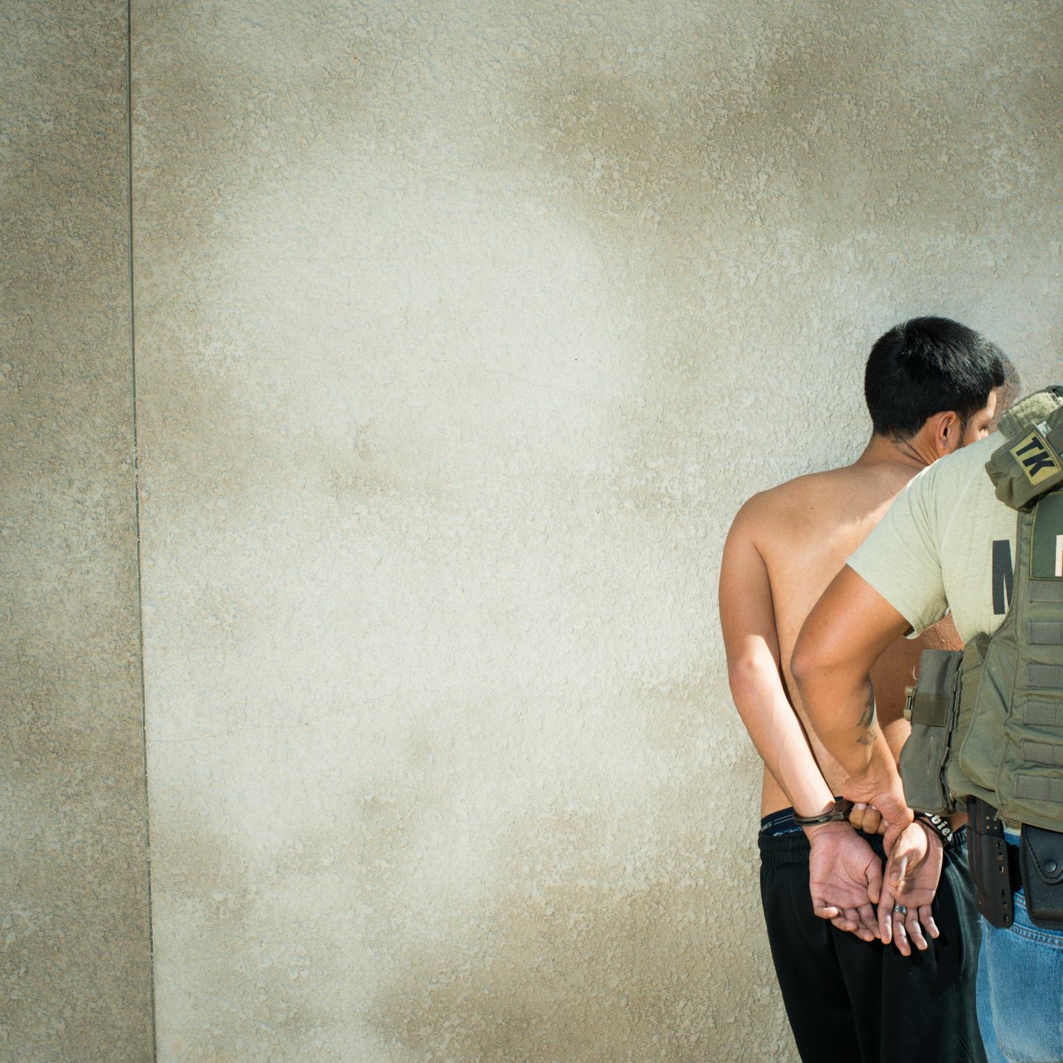 Brian Finke Figurative Photograph - Untitled (U.S. Marshals, South Texas no. 144)
