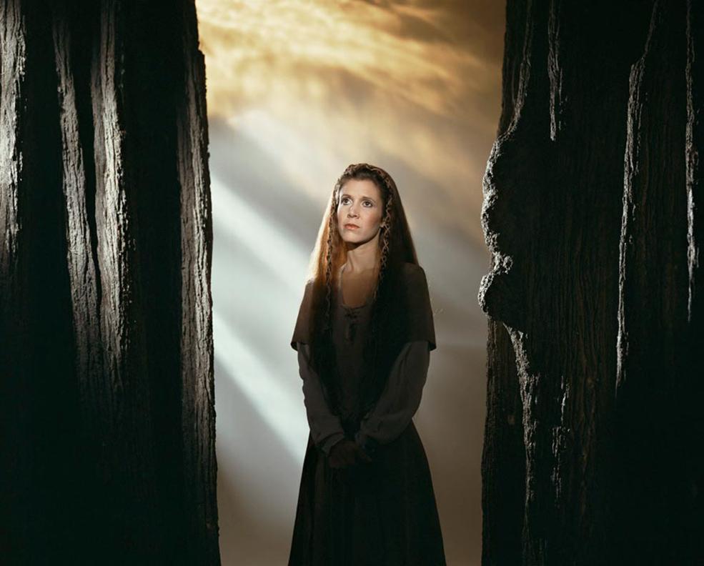 Princess Leia - Star Wars: Return of the Jedi (Limited Edition of 8), 30"x40",  - Photograph by Brian Griffin
