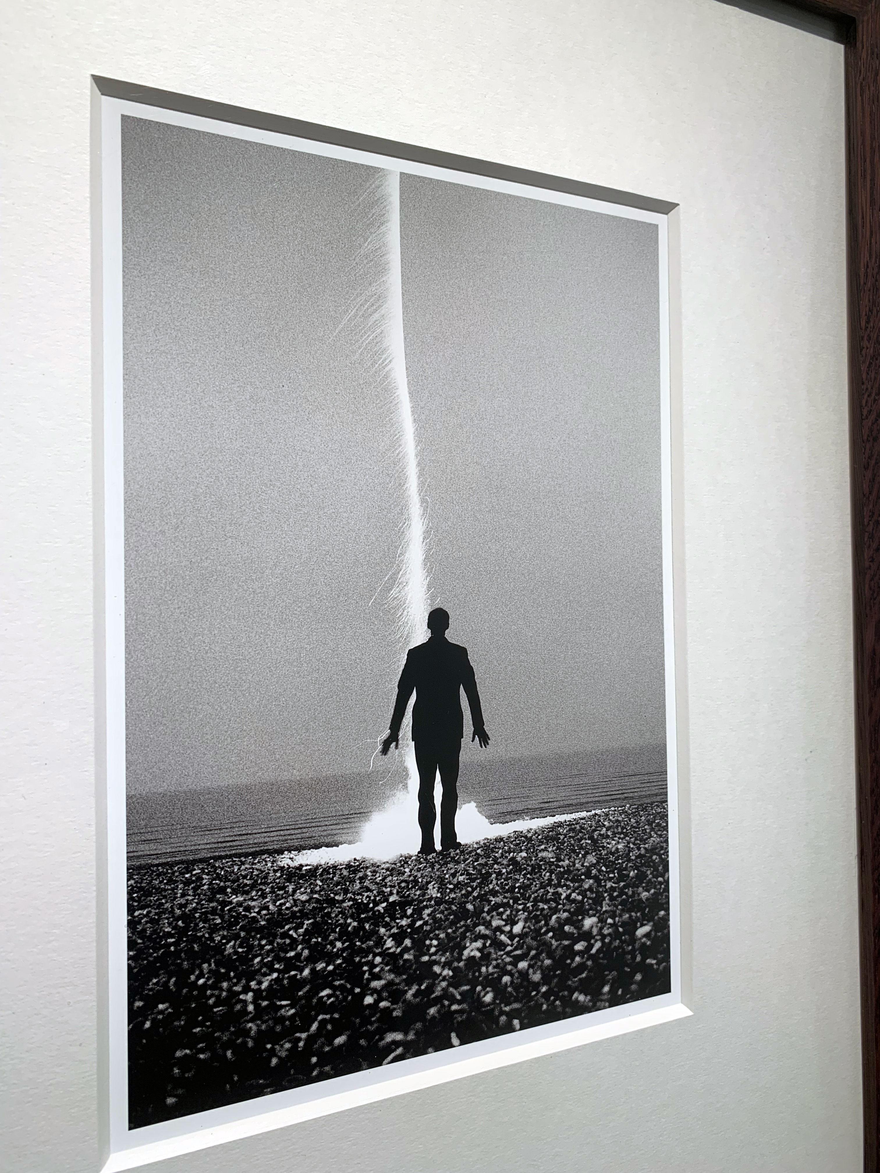 Rocket Man, Dungeness, Kent, 1979 / Howard Jones - Crossed That Line 1989 - Symbolist Photograph by Brian Griffin