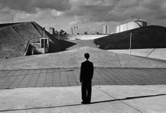 Traffic Island, "Wandsworth Roundabout", London, (Signed Print)