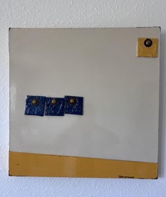 American Artist Brian Hammond Textured Contemporary Abstract Painting on board