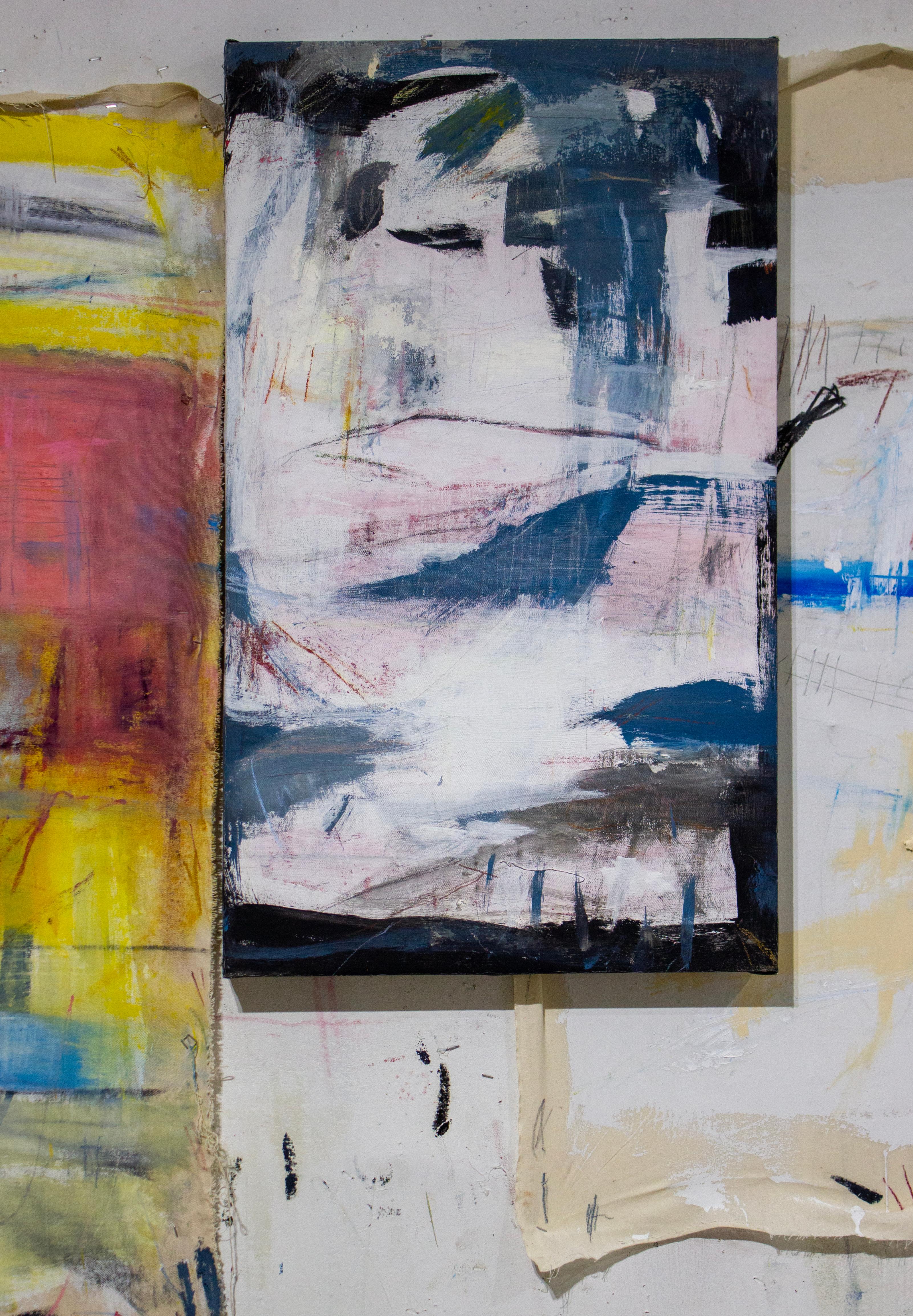 Uno slancio costante e continuo - Painting di Brian Jerome