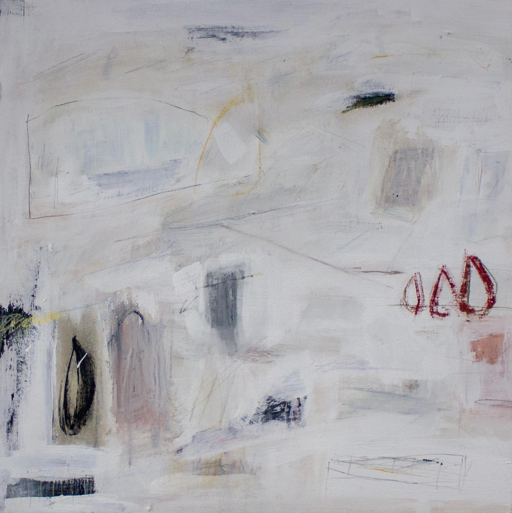 Abstract Painting Brian Jerome - Une approche de la préservation personnelle avec des caractéristiques minimalistes