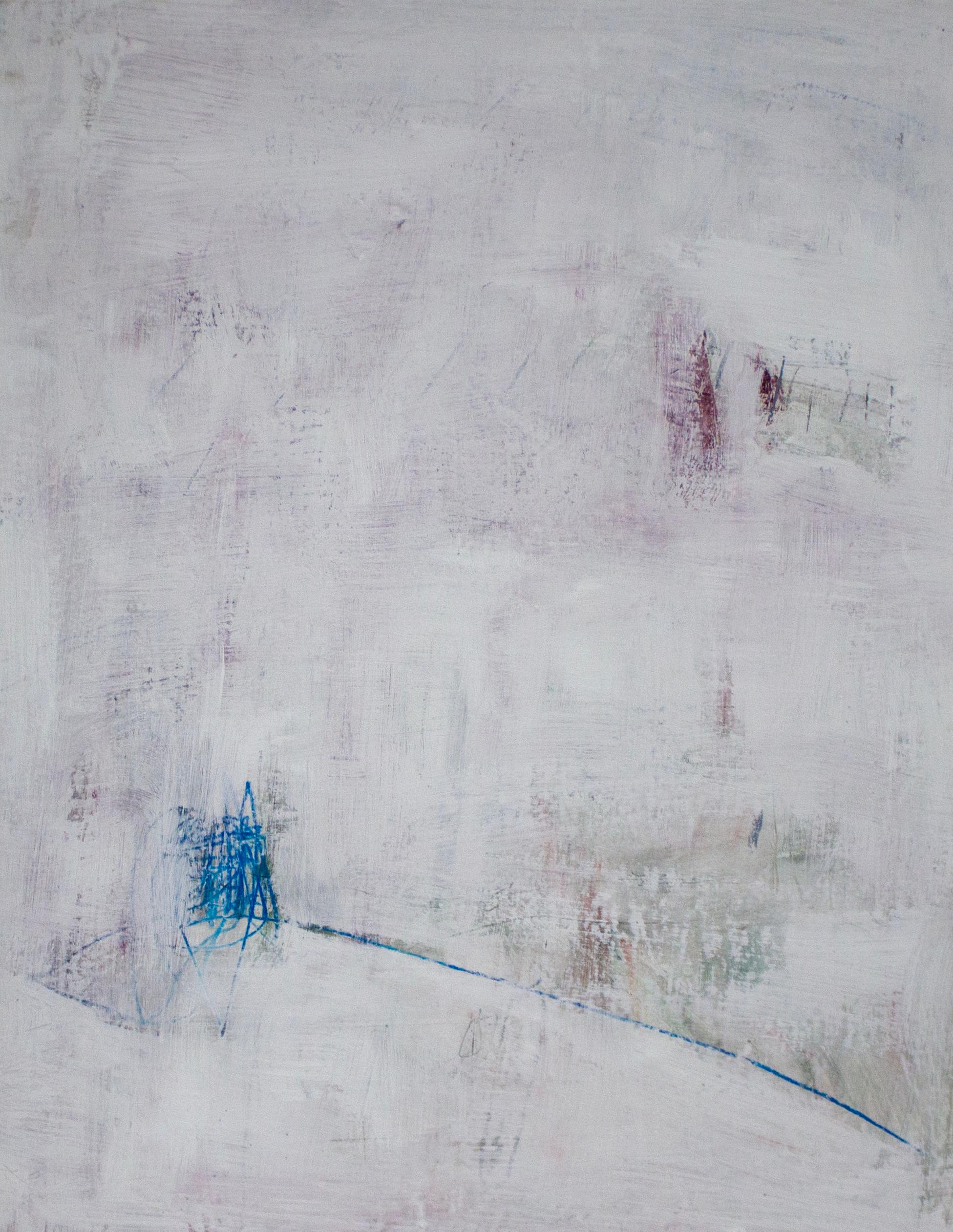 Brian Jerome Abstract Painting - An Attempted and Calculated Navigation of Uncharted and Assumed Point A to Point