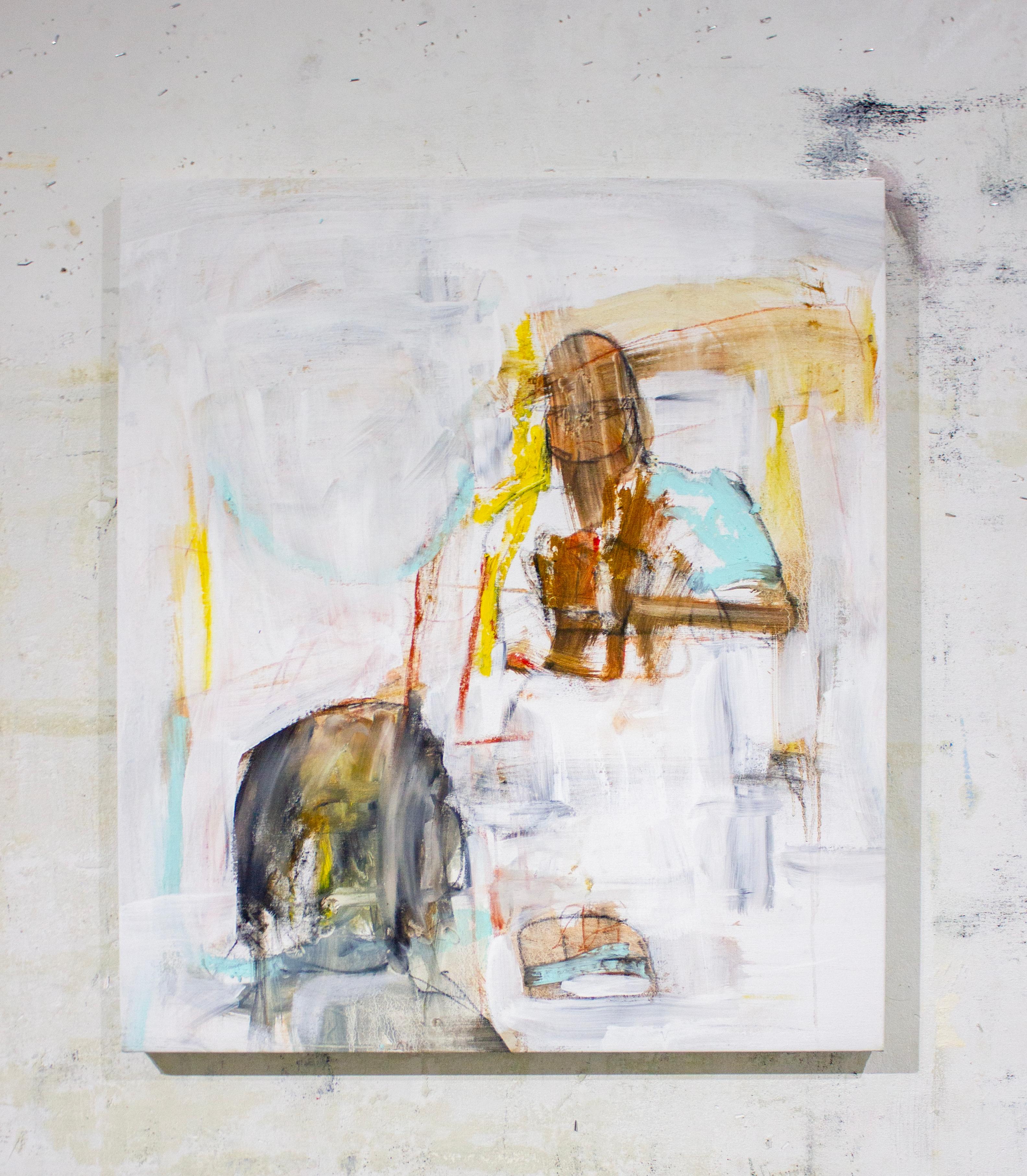 Una libagione non ricambiata - Painting di Brian Jerome
