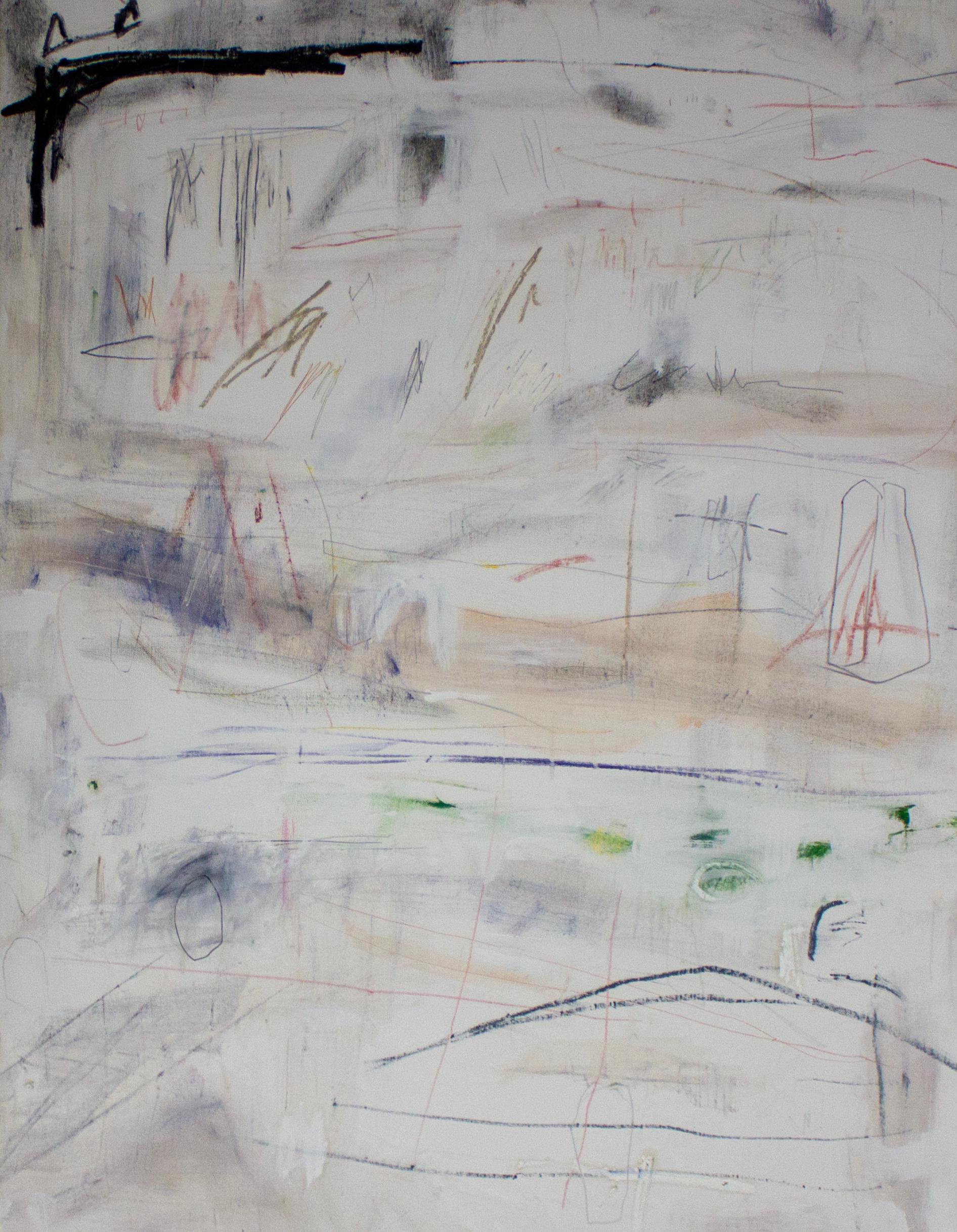 Brian Jerome Abstract Painting - And To Witness Again, It Could Not Be Longer