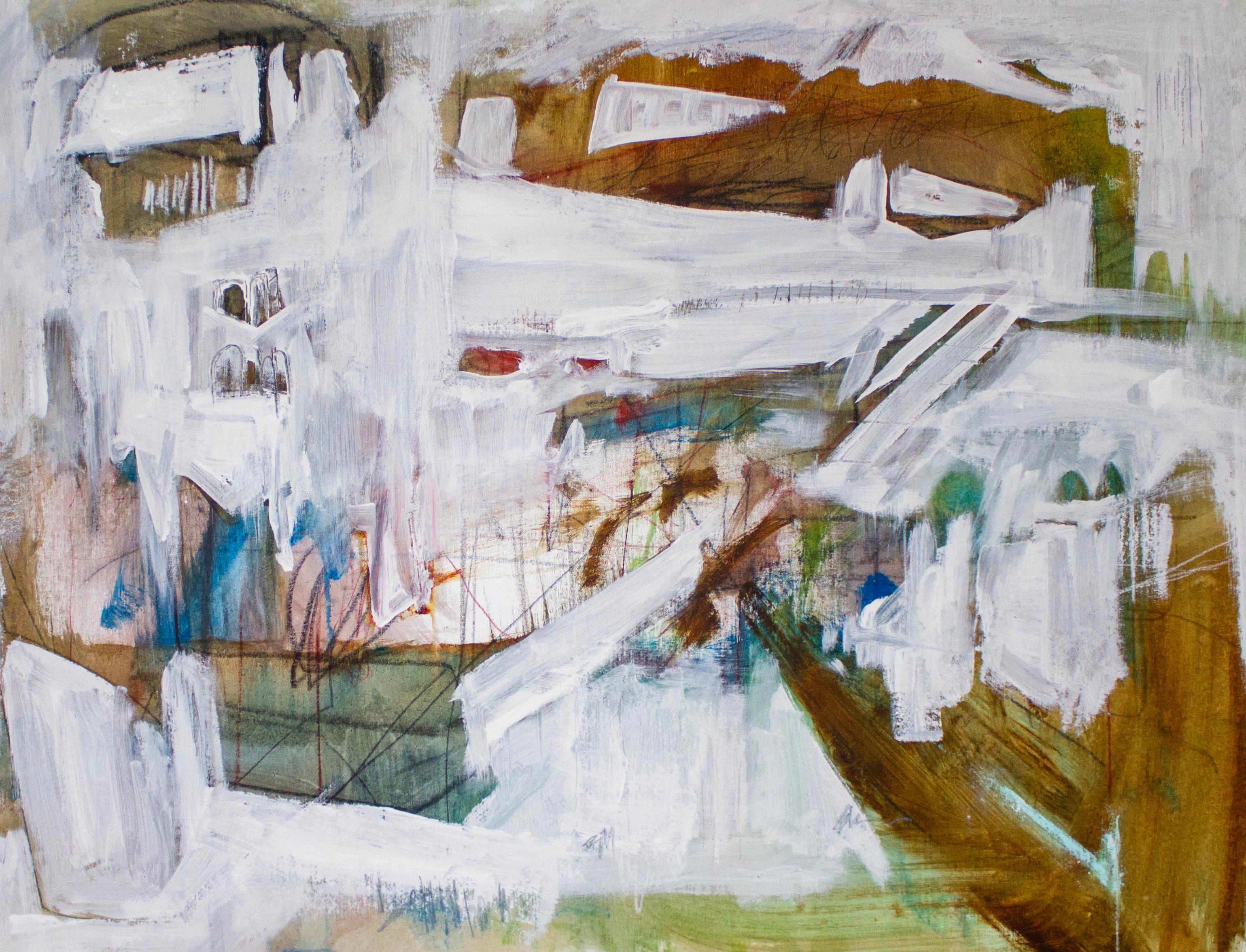 Brian Jerome Abstract Painting - Concomitantly Concomitant